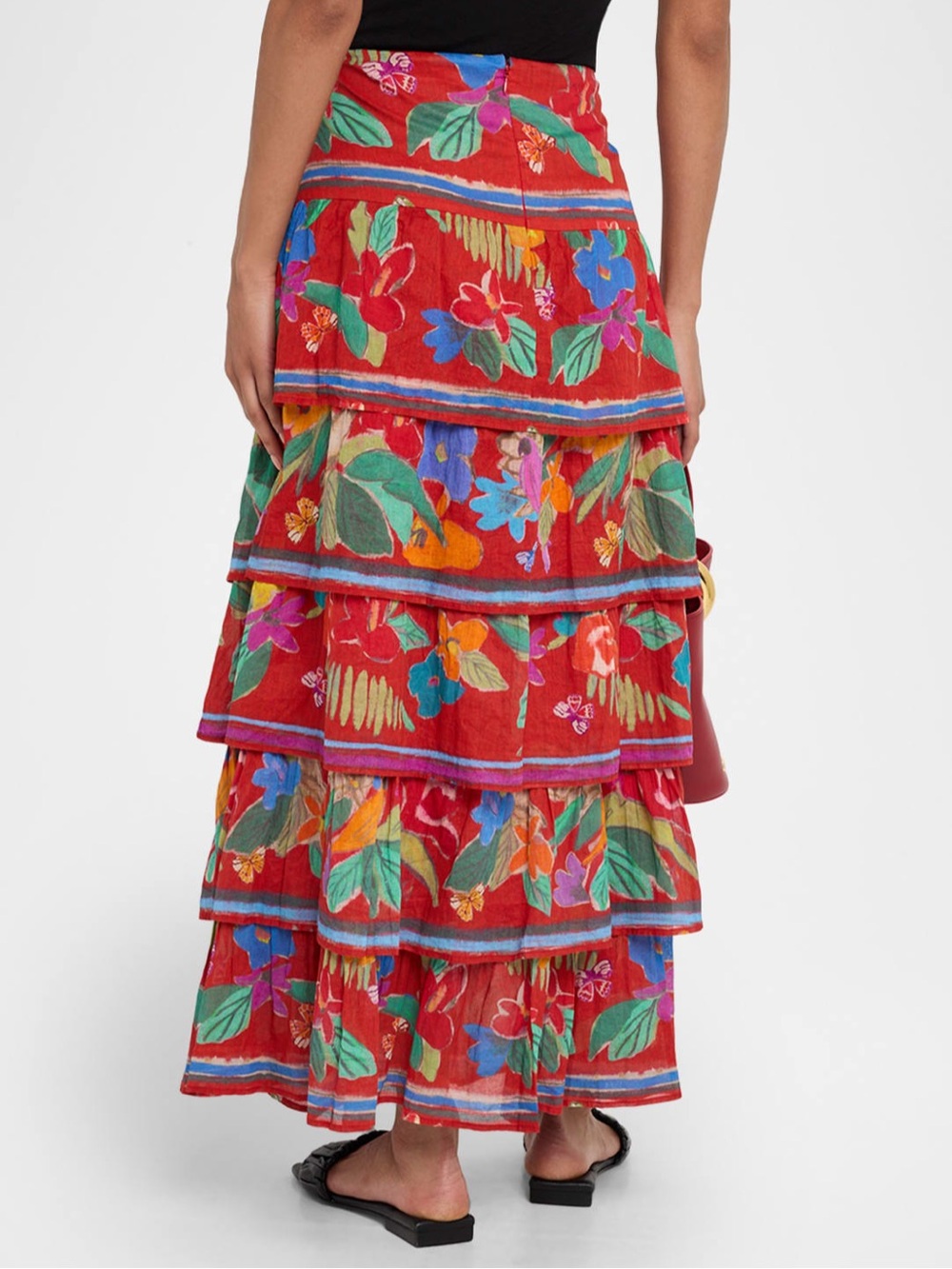 Marie Oliver Christie Tiered Maxi Skirt - Picture 3 of 5